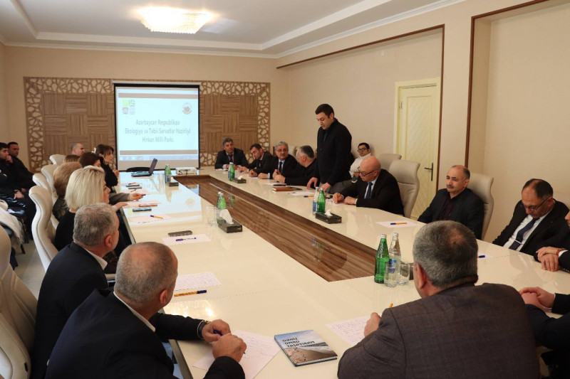 Hirkan Milli Parkının yaranmasının 21 illiyinə həsr olunan tədbir keçirilib