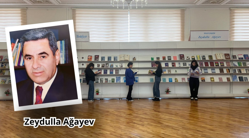“Şair, tərcüməçi Dilsuz Mustafayev və professor Zeydulla Ağayev” adlı kitab sərgisi açılıb