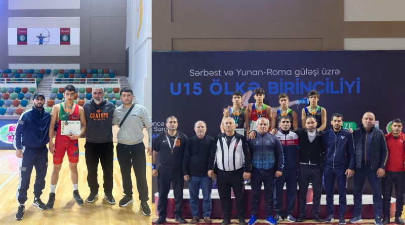 Pəhləvanlarımız Azərbaycan birinciliyində uğur qazanıblar