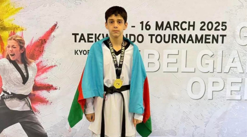 Masallı taekvondoçusu beynəlxalq turnirdən zəfərlə qayıdıb