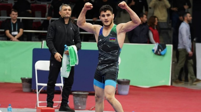 Cəlilabadlı güləşçi Avropa çempionatında finala yüksəlib