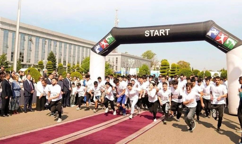 Lənkəranda qaçış yarışı keçirilib - VİDEO