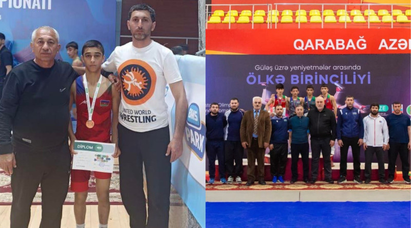 Masallıdan olan güləşçi bürünc medal qazandı