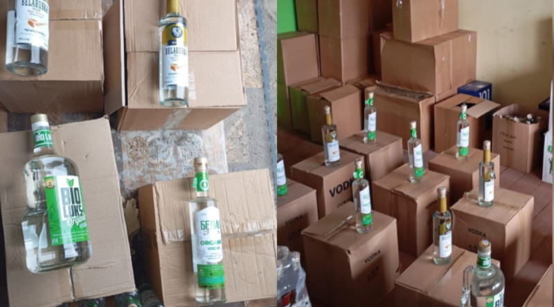 Biləsuvarda saxta alkoqollu içkilər aşkarlanıb