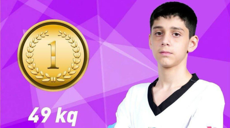 Cənublu idmançımız qızıl medal qazandı