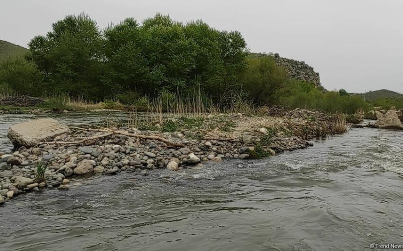 Bəzi çaylarda sululuq artıb
