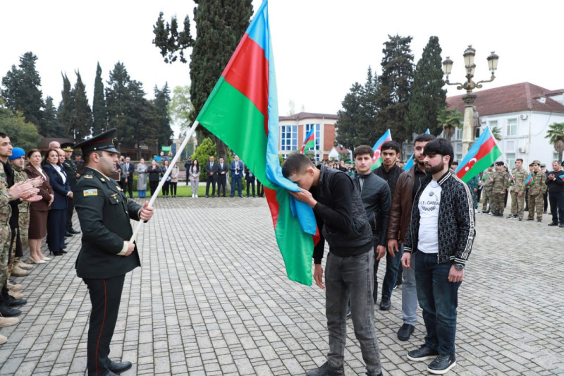 Astarada hərbi xidmətə yolasalma tədbiri keçirilib