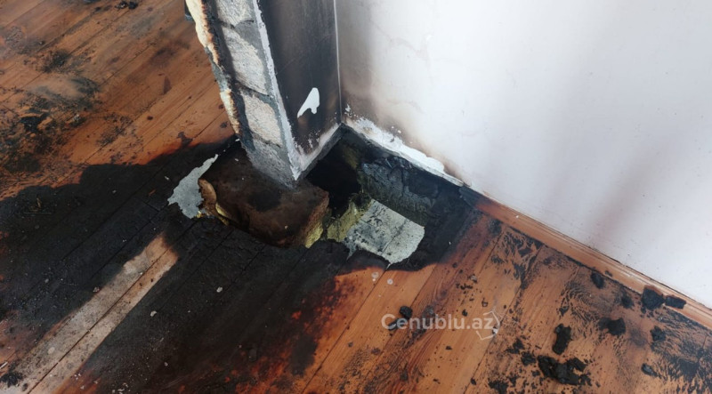 Lənkəranda yanğın olub - FOTO