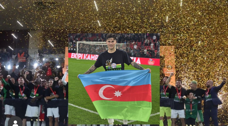 Millimizin cəlilabadlı futbolçusu ÇEMPİON OLDU