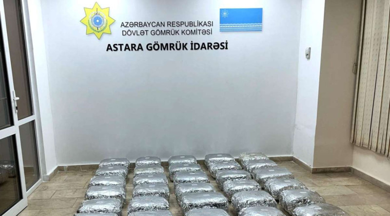 Astarada əməliyyat: Brokoli və kahıdan 118 kiloqram narkotik çıxdı