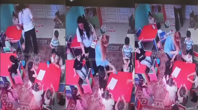 Bağçada azyaşlıya qarşı zorakılıq - Digər müəllimlə bağlı da tədbirlər GÖRÜLƏCƏK