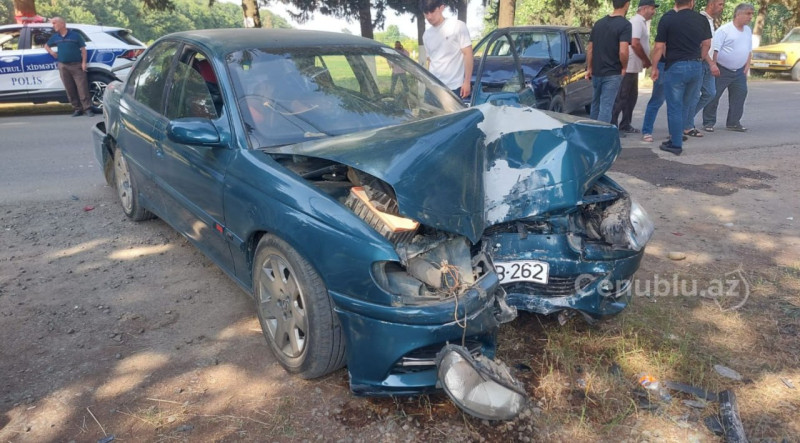 Lənkəranda qəza: XƏSARƏT ALANLAR VAR - FOTO