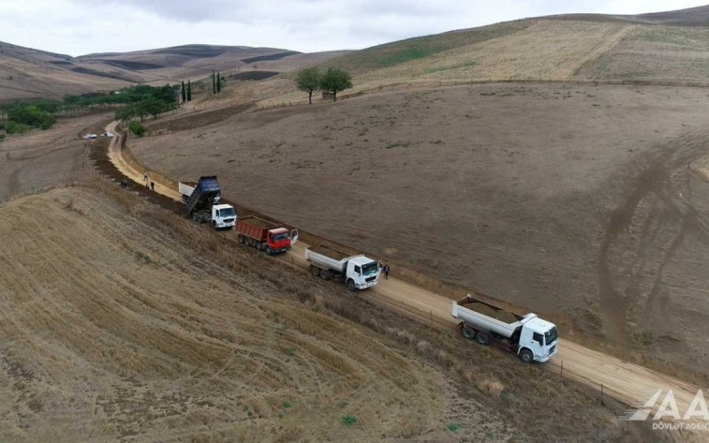 Cəlilabadda bu yollar yenidən qurulur - VİDEO