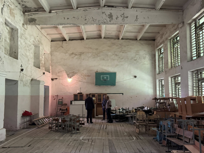 Lənkəranda məktəbin təmirinə start verilib