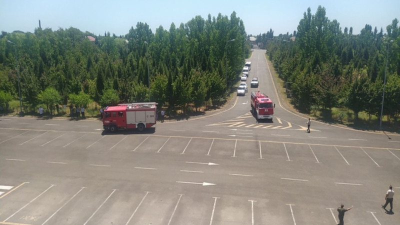 Lənkəran Beynəlxalq Hava Limanında təlim keçirilib