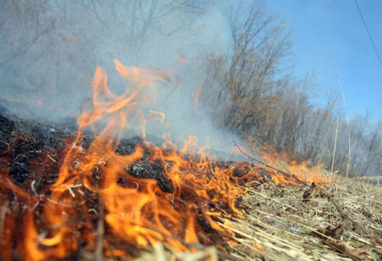 Lerikdə ikimərtəbəli ev yanıb