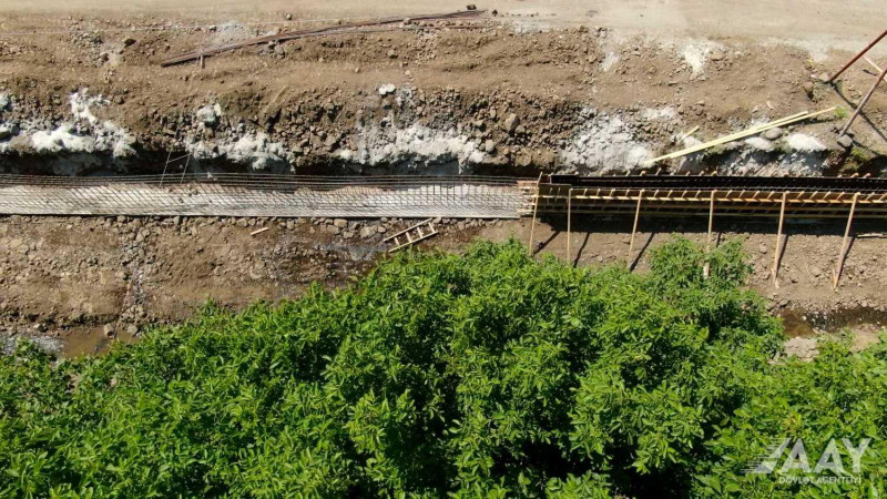 Yardımlı-Deman-Arvana avtomobil yolu bərpa olunur - VİDEO