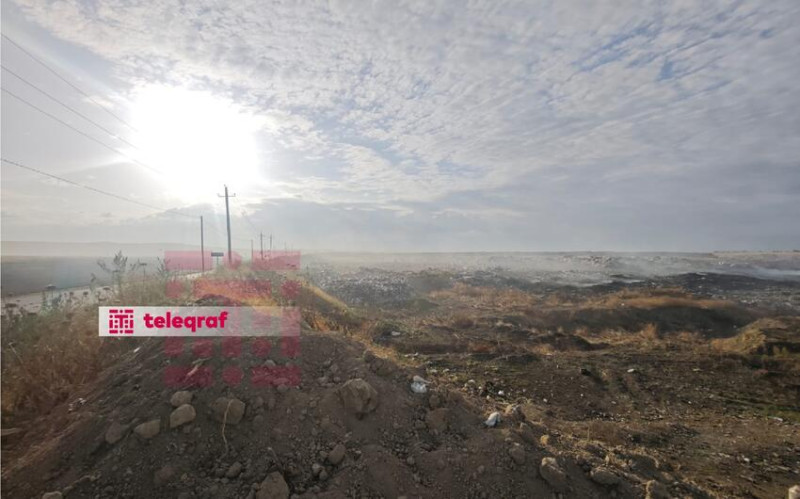 Cəlilabadda Zibillidərə sürücülər üçün ölüm zonasına çevrilib