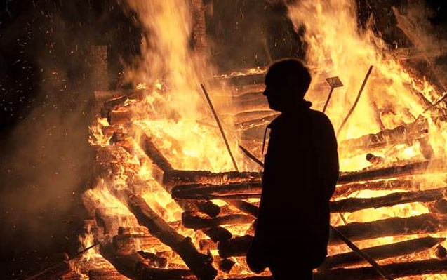 Lənkəranda yanğın olub