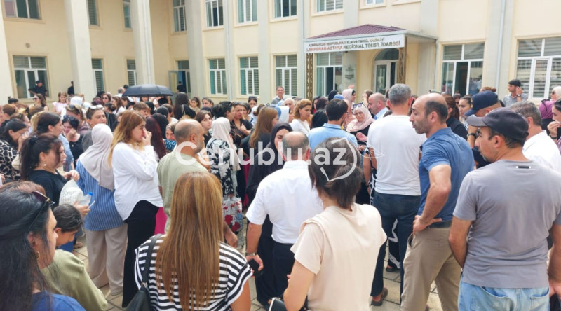 Lənkəranda 2 nömrəli məktəb şagirdləri qəzalı məktəbə köçürülür