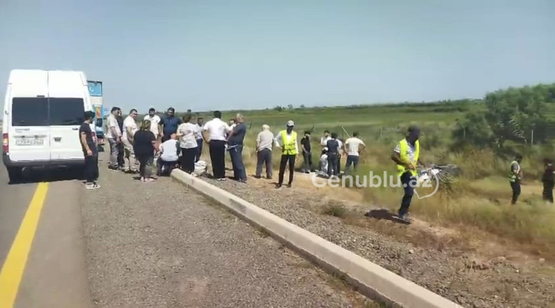 Biləsuvarda qəza: Azyaşlı xəsarət alıb