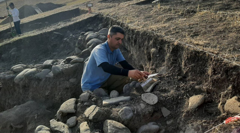 Yardımlıda qədim dövrə aid evlər aşkar edilib