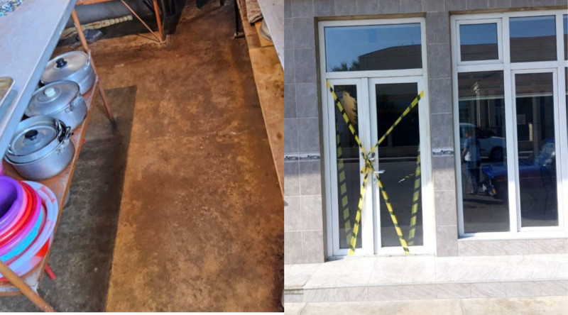 Sabirabadda “Dəli Kür” kafesində qida təhlükəsizliyi tələbləri pozulub