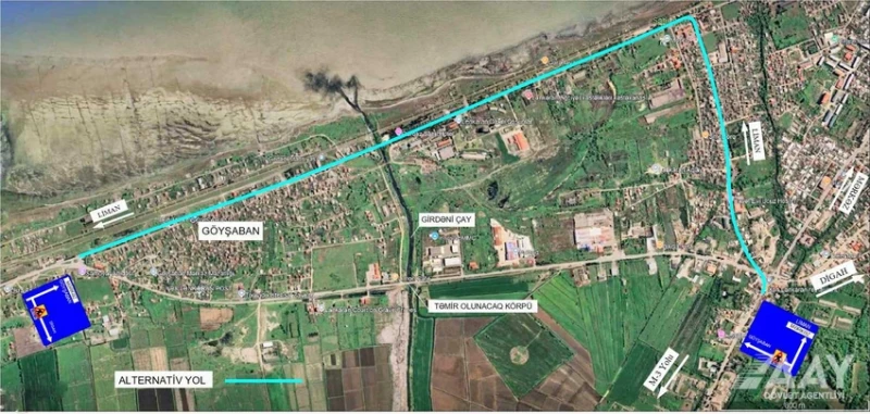 Lənkəranda körpü yenidən qurulacaq