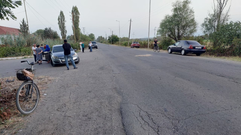 Lənkəranda avtomobil 61 yaşlı velosipedçini vurub