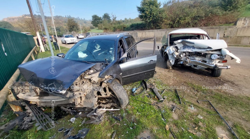 Lənkəranda qəza: 2 məktəbli və 2 tələbə olmaqla 5 nəfər xəsarət alıb