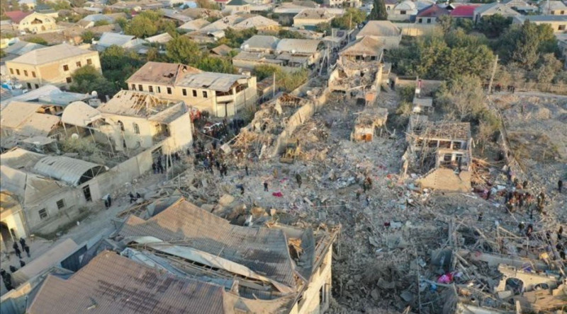 Gəncənin ilk raket atəşinə tutulmasından beş il ötür