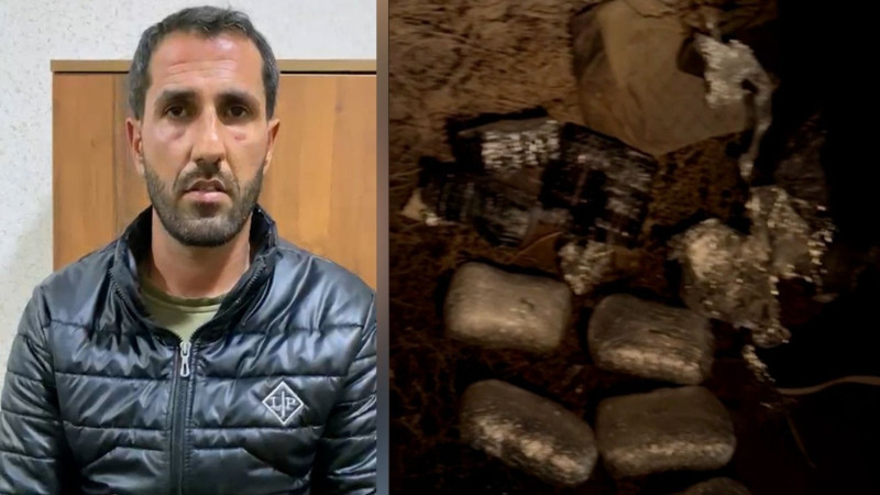 Biləsuvar istiqamətindən narkotik vasitələr gətirən TIR sürücüsü saxlanılıb