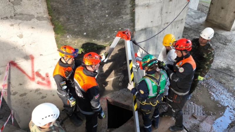 FHN Lənkəranda taktiki-xüsusi təlim keçirib