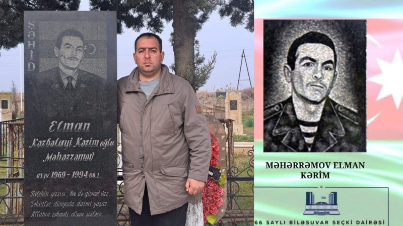 Cənublu şəhidin hərbçi övladı vəfat ETDİ