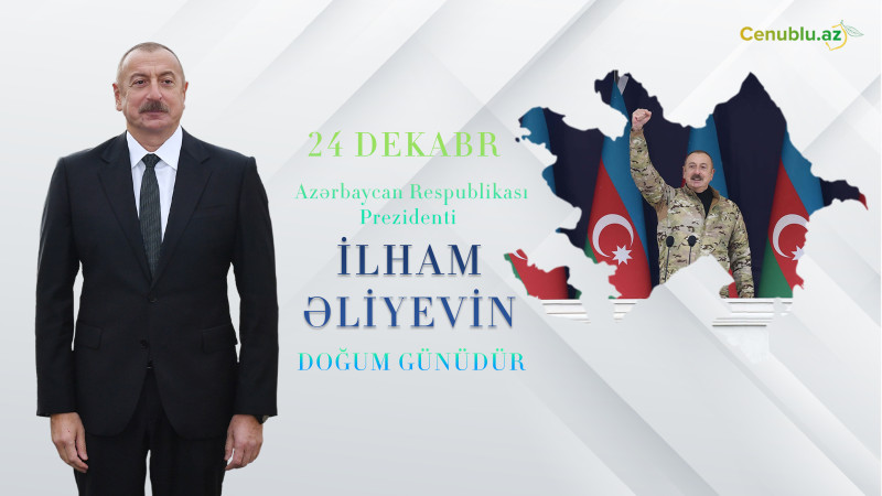 Bu gün Prezident İlham Əliyevin ad günüdür
