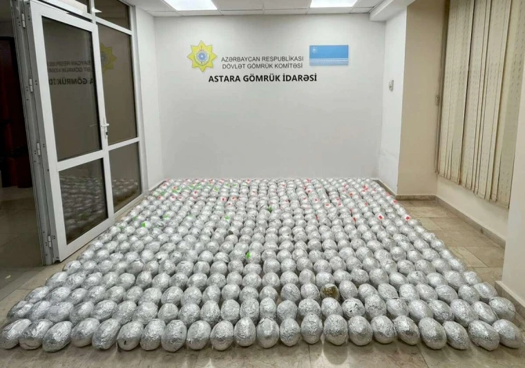 İrandan 88 kiloqram narkotik keçirən lənkəranlıya HÖKM