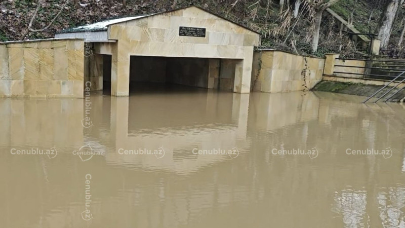 Mişarçayda su səviyyəsi maksimum həddə çatıb