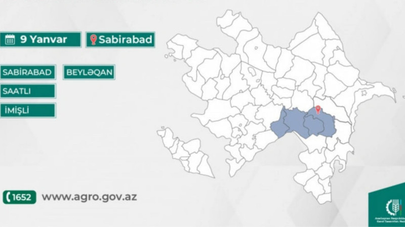 Məcnun Məmmədov Sabirabadda vətəndaşları qəbul edəcək