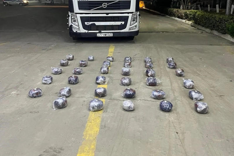 İlin ilk ayında dövlət sərhədində 6,5 milyon manatlıq qaçaqmal tutulub