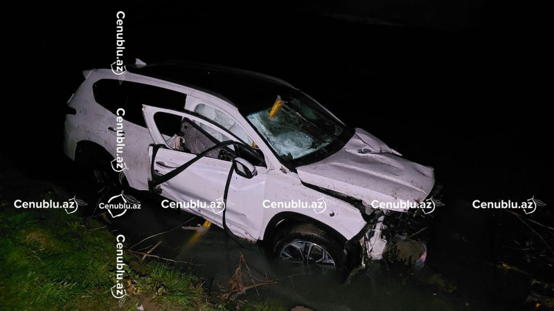 Lənkəranda avtomobil çaya aşdı, 21 yaşlı gənc öldü