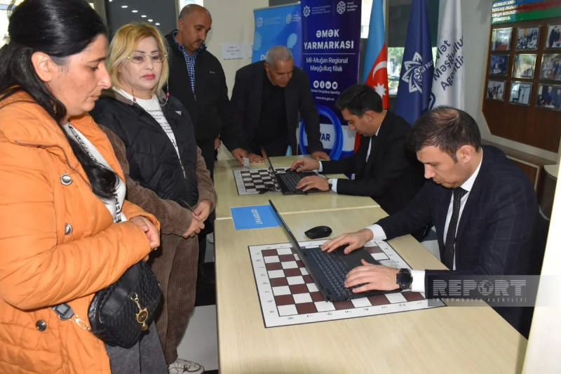 İmişlidə əmək yarmarkası keçirilib