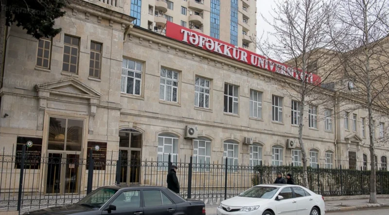 Təfəkkür Universitetinin rəhbəri CƏRİMƏLƏNDİ
