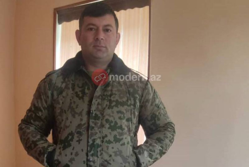 Şəhiddən qalan son foto: Mayor Heydərovun xanımına hədiyyəsi...