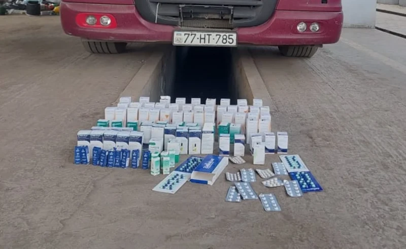 Ötən ay dövlət sərhədində 5 milyon 609 min 617 manatlıq qaçaqmal tutulub
