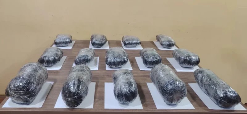 İrandan Azərbaycana 41 kq narkotikin keçirilməsinin qarşısı alınıb, PUA zərərsizləşdirilib