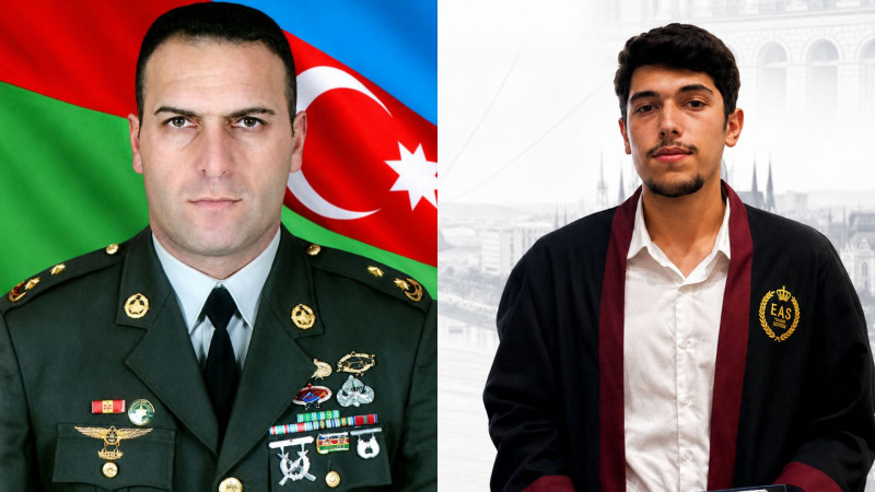 Milli Qəhrəmanımızın oğlu dünyanın nüfuzlu universitetlərinə qəbul aldı