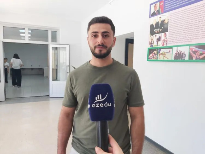 Yardımlıda çalışan müəllim: Hazırlığa kifayət qədər vaxtım olmadı
