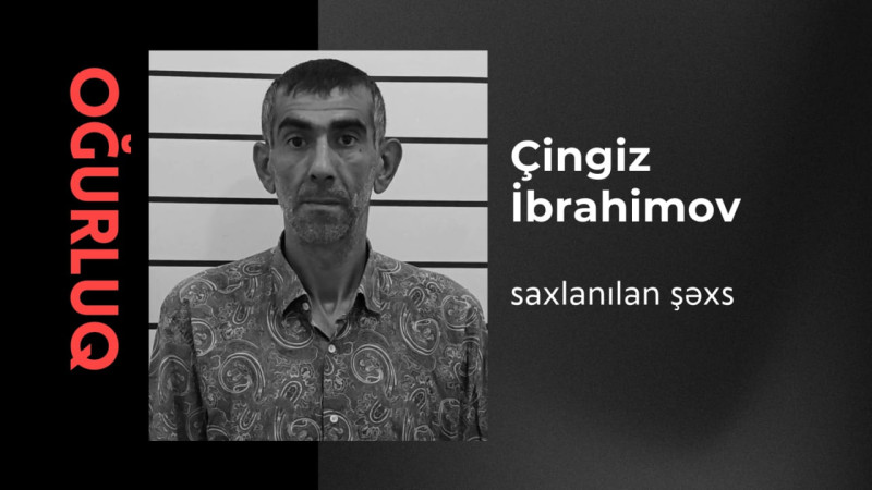 Lənkəranda evlərdən və şadlıq sarayından oğurluq edən şəxs saxlanılıb