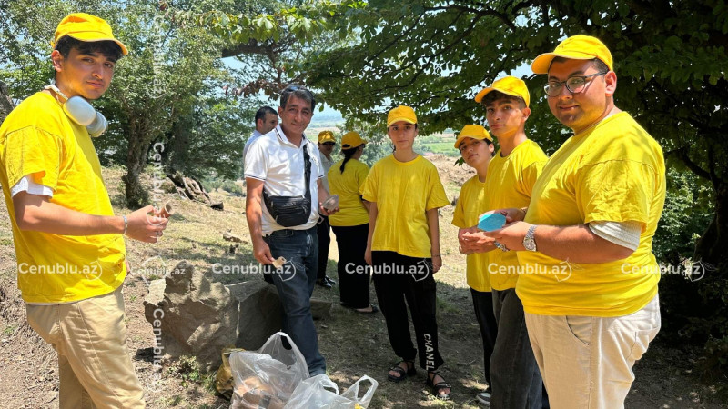 Astarada Əlişa qalasında qədim memarlıq elementləri aşkarlanıb