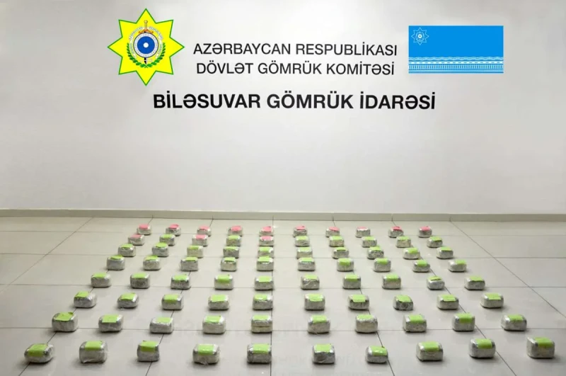 İrandan Rusiyaya aparılan marixuana Azərbaycanda saxlanılıb